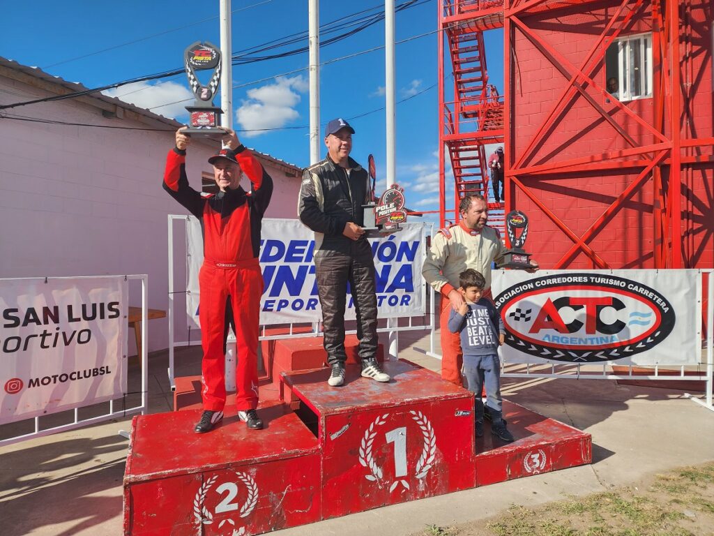 Podio TC Pista San Luis